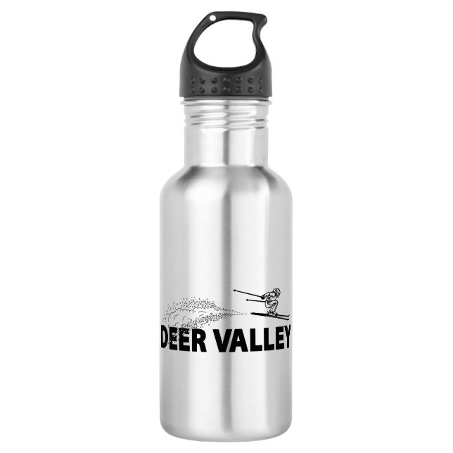 Bouteille D'eau Saut à ski Deer Valley Utah (Devant)