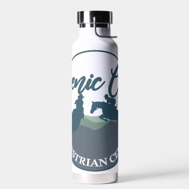 Bouteille d'eau SCEC 1, grand logo (Gauche)