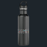Bouteille D'eau Science<br><div class="desc">Un Design Scientifique Magnifique. Une parfaite correspondance pour chaque scientifique,  étudiant en sciences,  professeur de sciences et amoureux des sciences. Idée cadeau génial pour les hommes,  les femmes,  les ados et les enfants.</div>