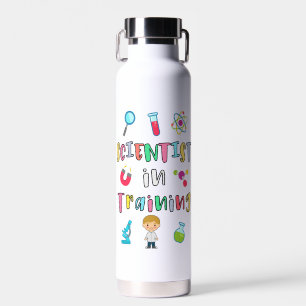 Bouteille D'eau Scientifique en formation pour jeunes scientifique