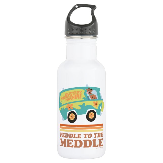 Bouteille D'eau Scooby-Doo Mystery Machine "Peddle to the Meddle" (Devant)