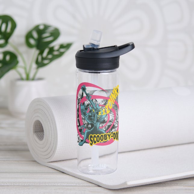 Bouteille D'eau Scooby-Doo Zoinks Punk Guitare Graphisme (Yoga)