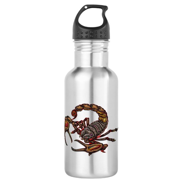 Bouteille D'eau Scorpion (Devant)