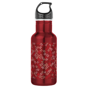Bouteille D'eau Script cyrillique russe
