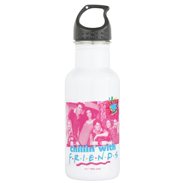 Bouteille D'eau Se détendre avec FRIENDS™ (Devant)