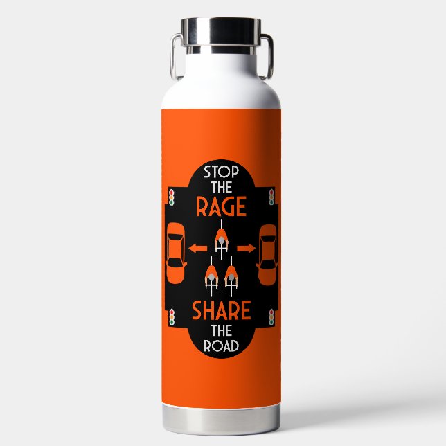 Bouteille D'eau Sécurité routière à bicyclette (Avant)