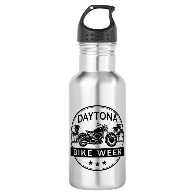 Bouteille D'eau Semaine de moto de Daytona (Devant)