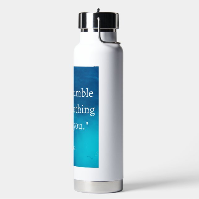 Bouteille D'eau Seneca : Concentrons-nous sur l'avenir, ne tombez  (Gym)