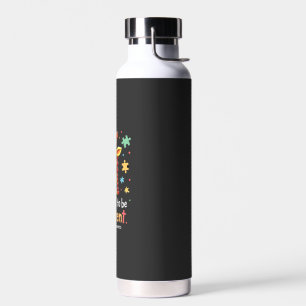 Bouteille D'eau Sensibilisation à l'autisme Girafe Animal Mignon C