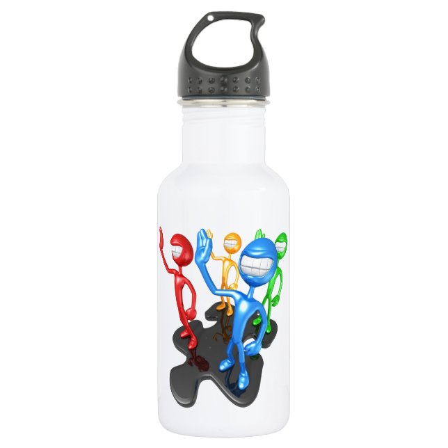 Bouteille D'eau Sensibilisation sur l'autisme Liberty Bottle (Devant)