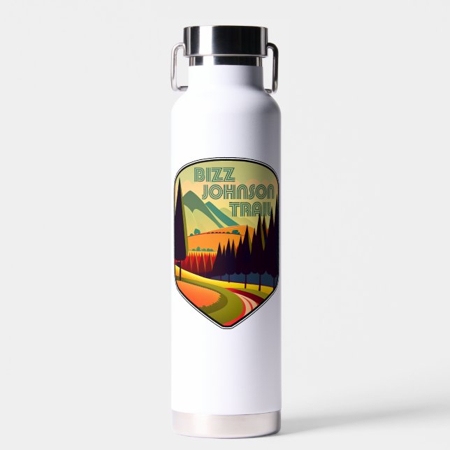 Bouteille D'eau Sentier Bizz Johnson Couleurs (Avant)