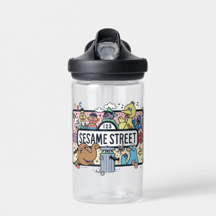 Bouteille D'eau Sésame Sésame Sesame Pals signe de Doodle