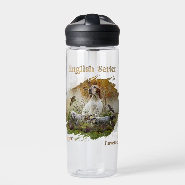 Bouteille D'eau Set anglais avec faisans, art (Extérieur)