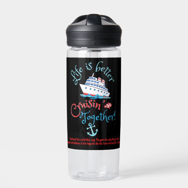 Bouteille D'eau Set Sail Cruise Water Bottle (Extérieur)
