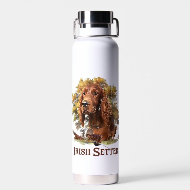 Bouteille D'eau Setter irlandais - Oiseau Dog Ultimate Upland (Arrière)