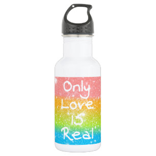 Bouteille D'eau Seul l'amour est réel