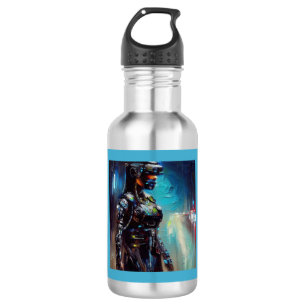 Bouteille D'eau SF - Cyberpunk Hero 2