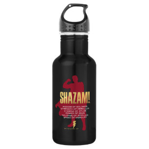 Bouteille D'eau SHAZAM ! Furie des dieux Silhouette Flexante