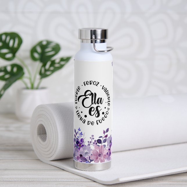 Bouteille D'eau She is Spanish (Yoga)