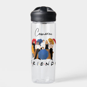 Bouteille D'eau Silhouette de caractères FRIENDS™ Ajouter Votre