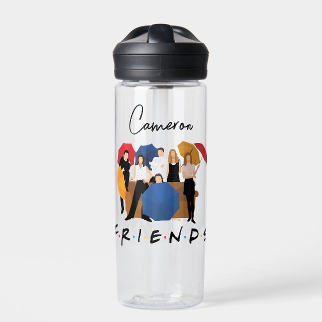 Bouteille D'eau Silhouette de personnage FRIENDS™ | Ajoutez votre  (Extérieur)