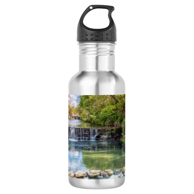 Bouteille D'eau Siloam Springs Sager Creek Waterfall Water Bottle (Devant)
