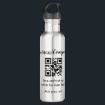 Bouteille D'eau Simple entreprise site web code-barres QR ajouter<br><div class="desc">Conçu pour les anniversaires</div>