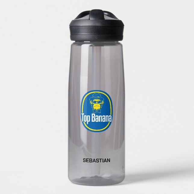 Bouteille D'eau Singe Cool Top Banana  (Avant)