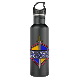 Bouteille D'eau Sir Night Photography Logo Water Bottle