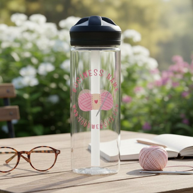 Bouteille D'eau Site Web de Crochet sur Mesure pour Entreprise (Créateur téléchargé)
