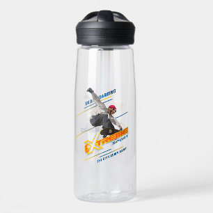 Bouteille D'eau Skateur de sport extrême rétro   590ml