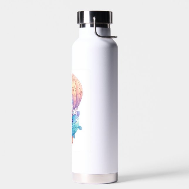 Bouteille D'eau Sky High Kitty � Aventure de chat fantaisiste mign (Gauche)