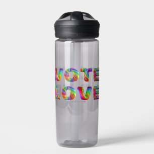 Bouteille D'eau SlipperyJoe vote amour égalité fourrure de couleur