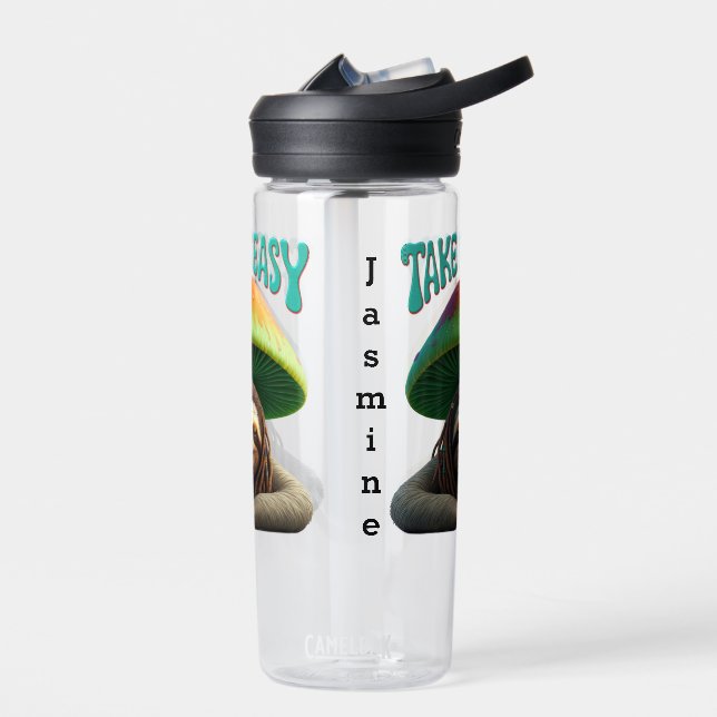 Bouteille D'eau Sloth Boho Hippie personnalisé Hippie (Gauche)