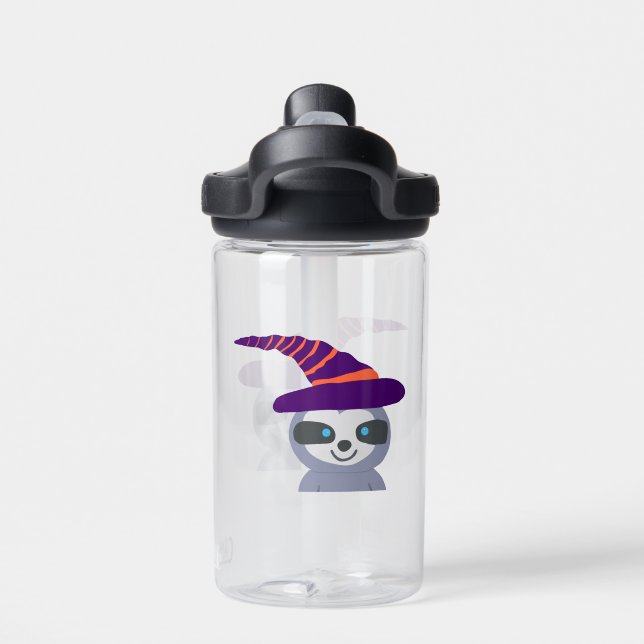 Bouteille D'eau Sloth d'Halloween dans le Casquette de Witch (Salle de sport)