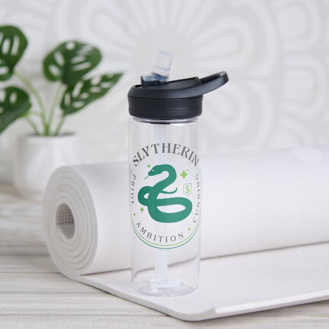 Bouteille D'eau SLYTHERIN™ Insigne de fierté de la Maison du serpe (Yoga)