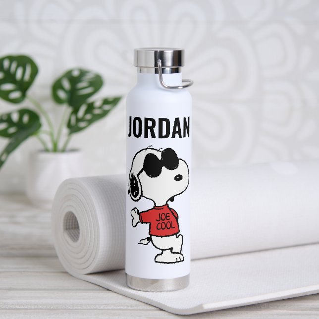 Bouteille D'eau Snoopy "Joe Cool" debout (Yoga)