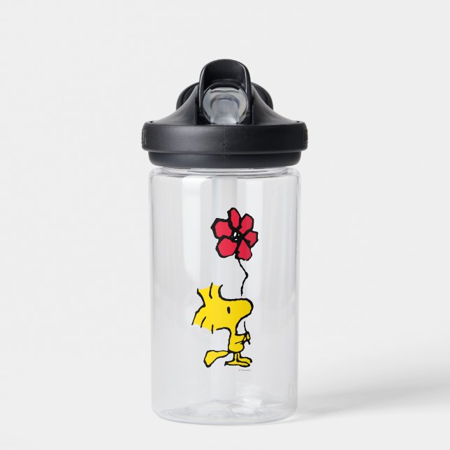 Bouteille D'eau Snoopy So Sweet Flower Motif (Avant)
