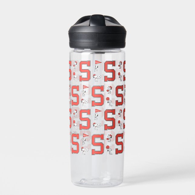 Bouteille D'eau Snoopy Varsity Motif sportif (Extérieur)