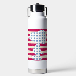 Bouteille D'eau Snoopy Vintage Stars & Stripes