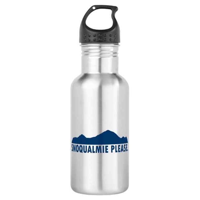 Bouteille D'eau Snoqualmie Washington S'il vous plaît (Devant)