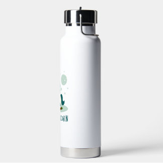 Bouteille D'eau Snownicorn Licorne Mignonne Bonhomme de Neige Noël