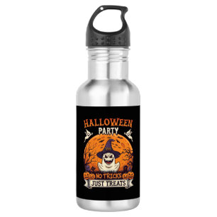 Bouteille D'eau Soirée Halloween Pas de Farces Juste des Friandise