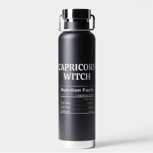 Bouteille D'eau Sorcier Capricorne Zodiaque Anniversaire Amoureux