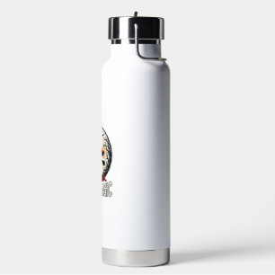 Bouteille D'eau Sorcière d'Halloween possède un design de maillot 