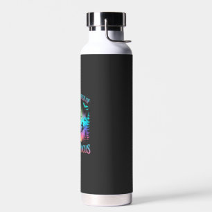 Bouteille D'eau Sorcières Neon Halloween Png