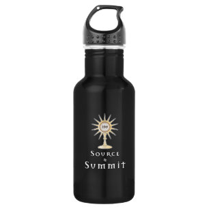 Bouteille D'eau Source et Sommet : Sainte Eucharistie