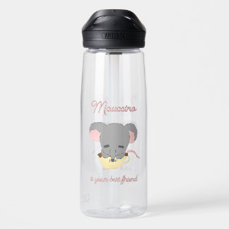 Bouteille D'eau Souris Cappuccino au cacao 