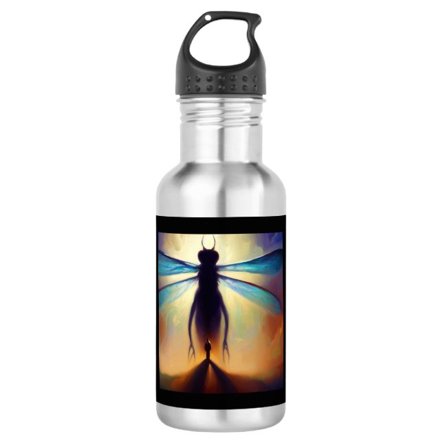 Bouteille D'eau Spirit Animal Dragonfly 2 (Devant)