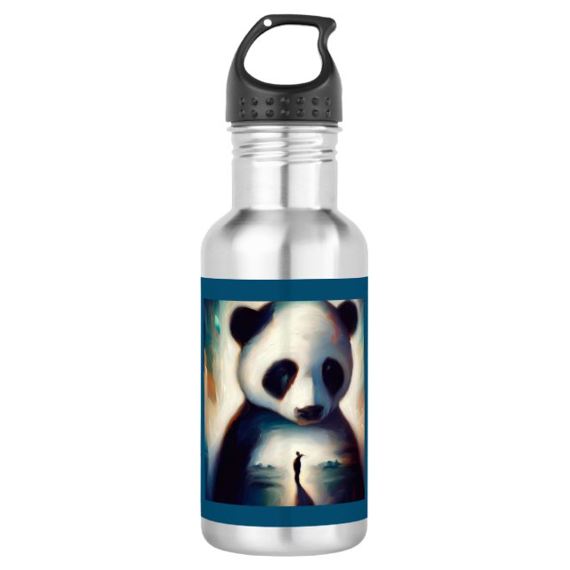 Bouteille D'eau Spirit Animal Panda 1 (Devant)